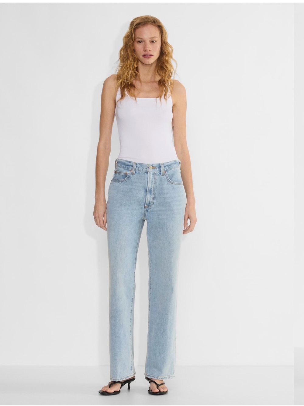 Aritzia Denim Forum The Farrah Hi-Rise Wide Jean